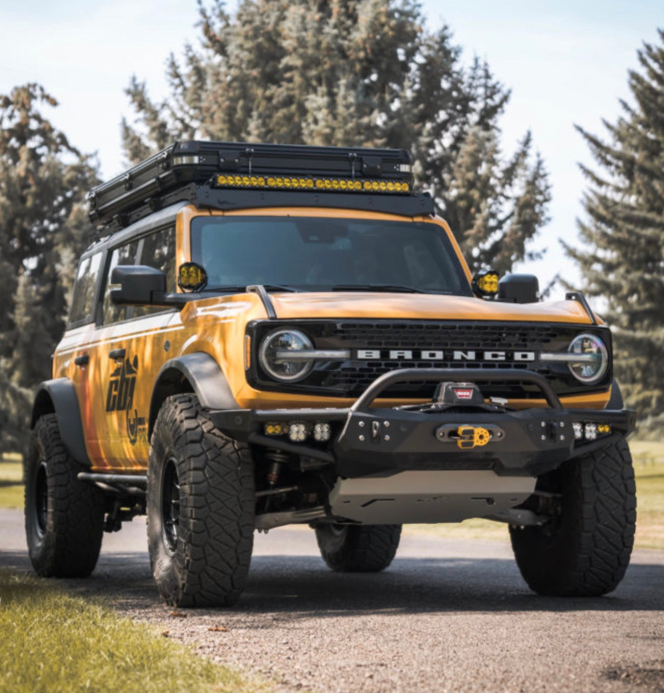 2021+ Ford Bronco CBI Baja Front Bumper