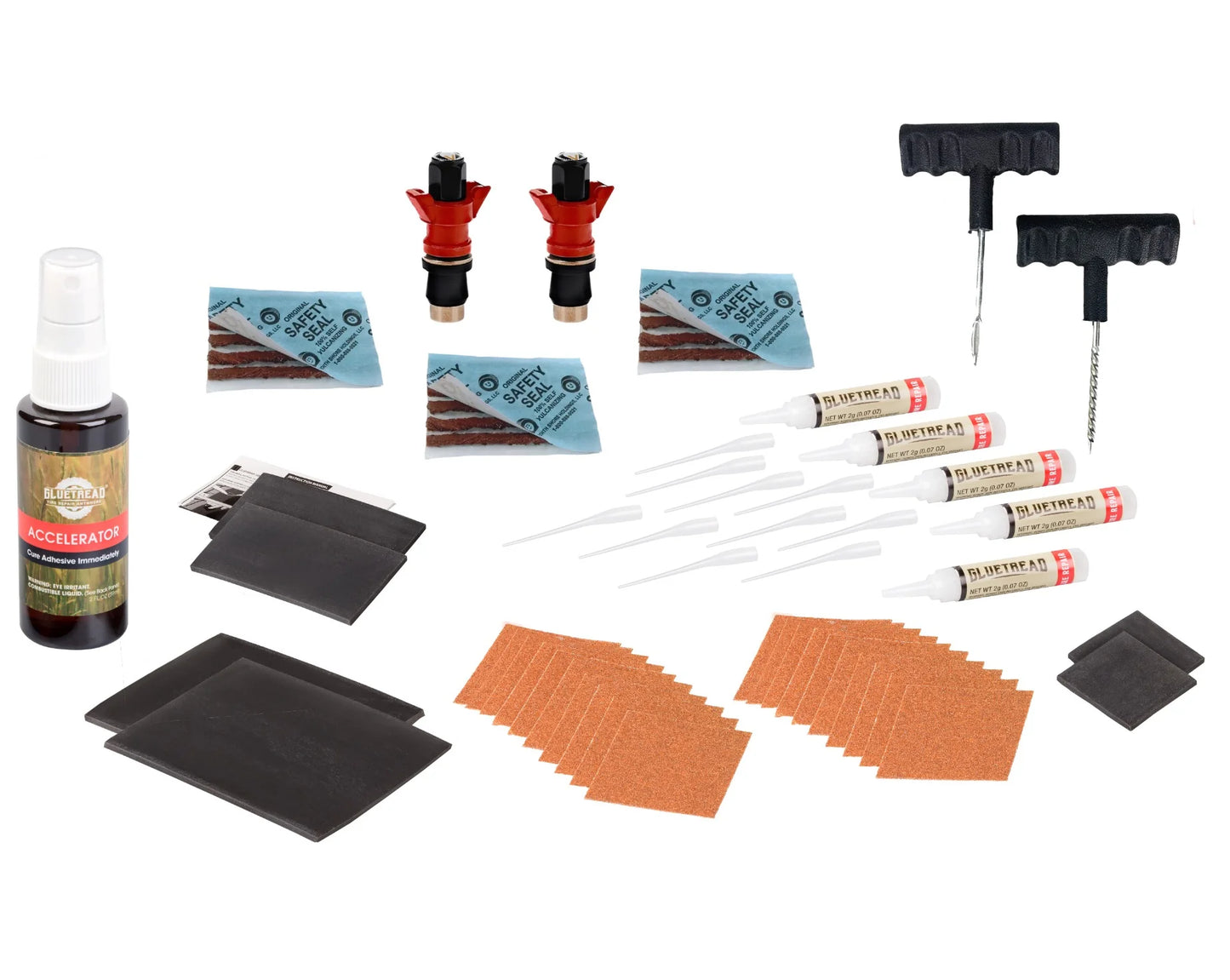 GlueTread Complete Tire Repair Kit