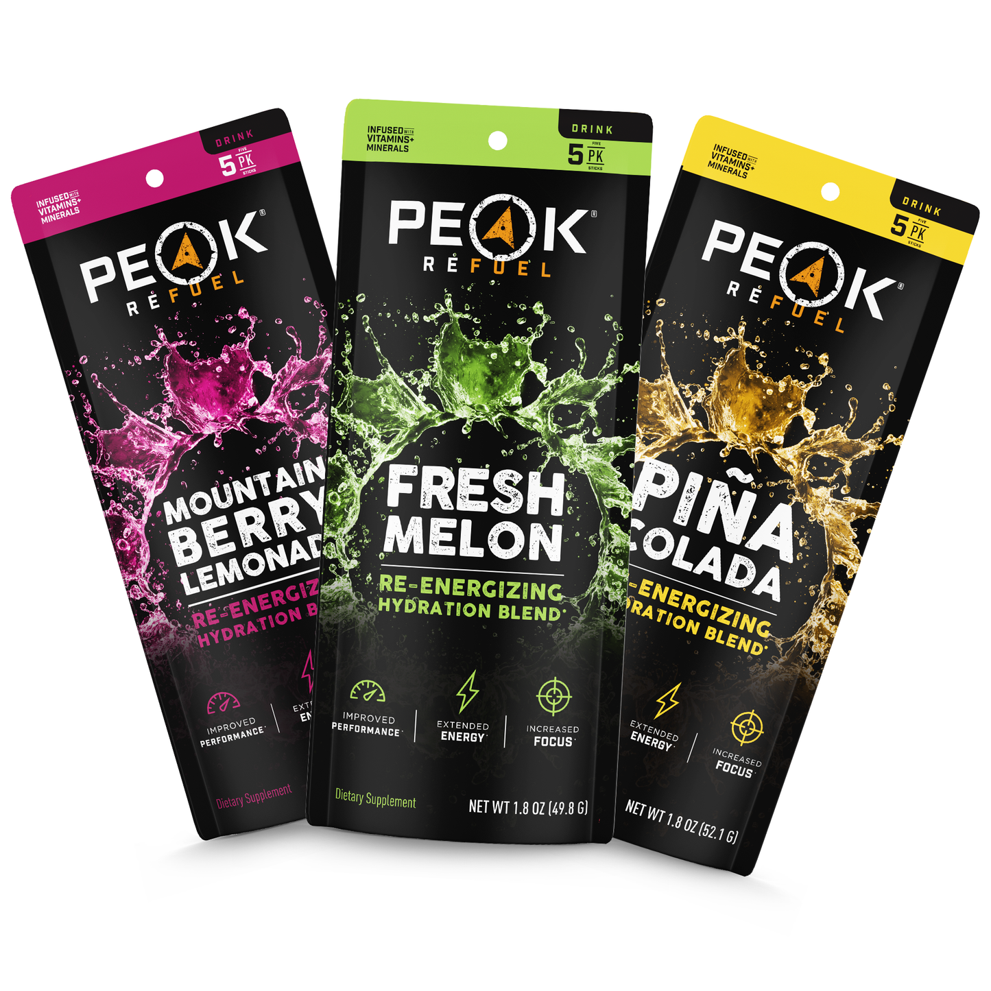 Drink Variety Pack by Peak Refuel