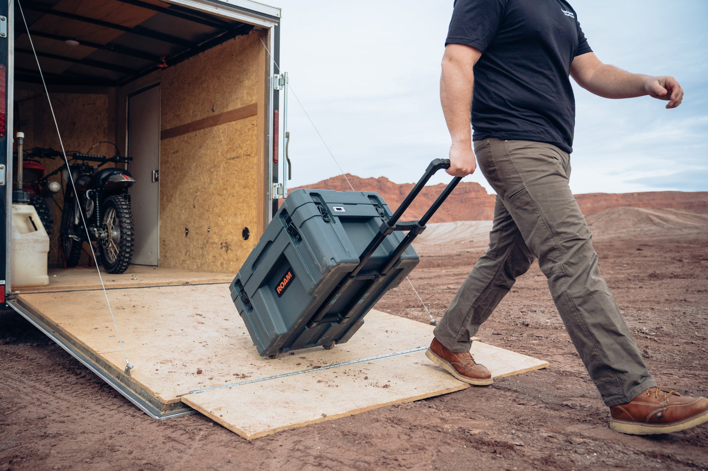 80L Rolling Rugged Case by ROAM Adventure Co.