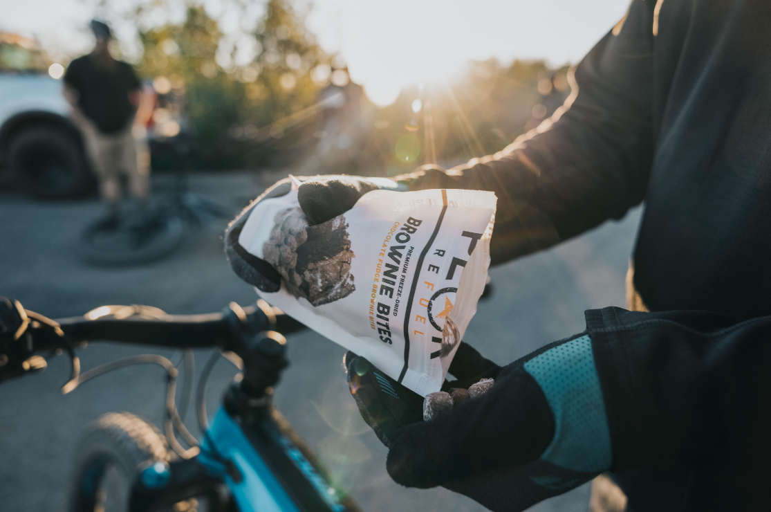 Chocolate Fudge Brownie Bites by Peak Refuel