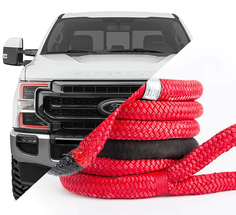 Yankum Ropes 1" Kinetic Recovery Rope (3/4-1 ton trucks and large SUVs)