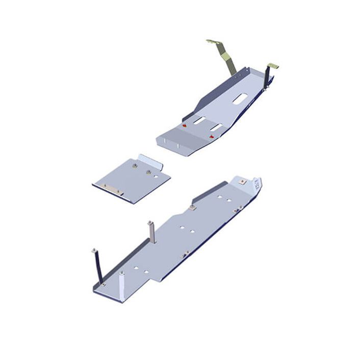 ASFIR 4x4 Jeep Gladiator Skid Plate Protection Kit (3pc)