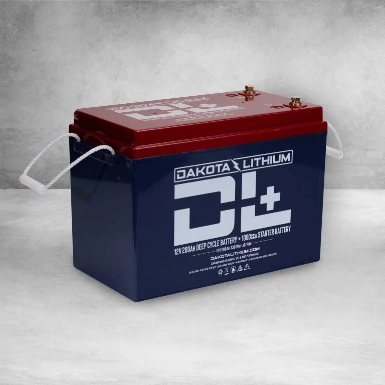 Dakota Lithium Plus 280Ah LiFePO4 Dual Purpose Battery