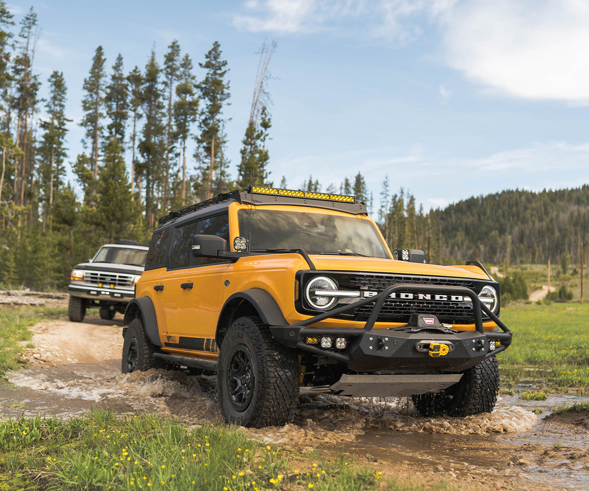 2021+ Ford Bronco CBI Rock Sliders