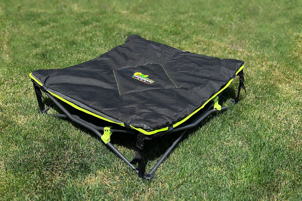 QUICK FOLD DOG BED WITH PADDED MAT