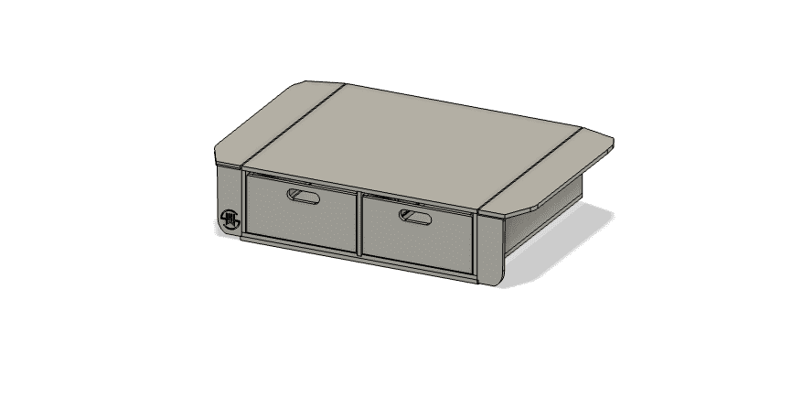 80 Series Landcruiser / LX 450 SHW Ultralite Drawer System