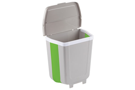 COLLAPSIBLE OVERLAND TRASH CAN WITH LID - 8L