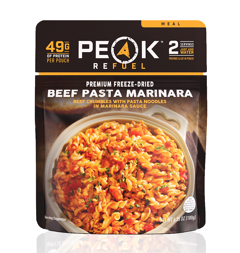 Beef Pasta Marinara by Peak Refuel