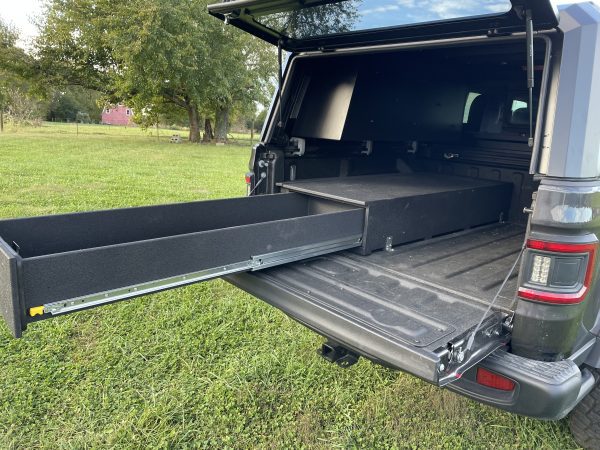 SHW Jeep Gladiator Composite Half Bed Drawer System