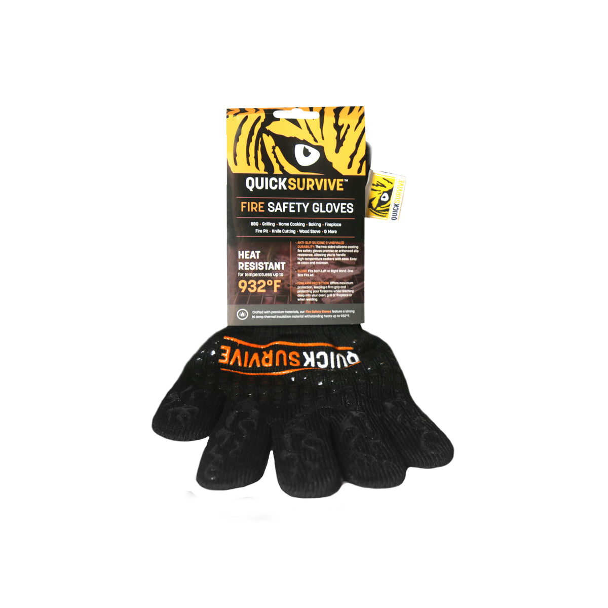 Heat Resistant Fire Safety Glove by QUICKSURVIVE