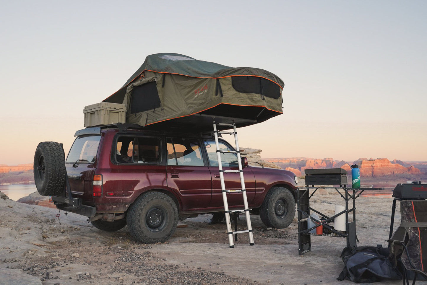 The Vagabond Rooftop Tent by ROAM Adventure Co.