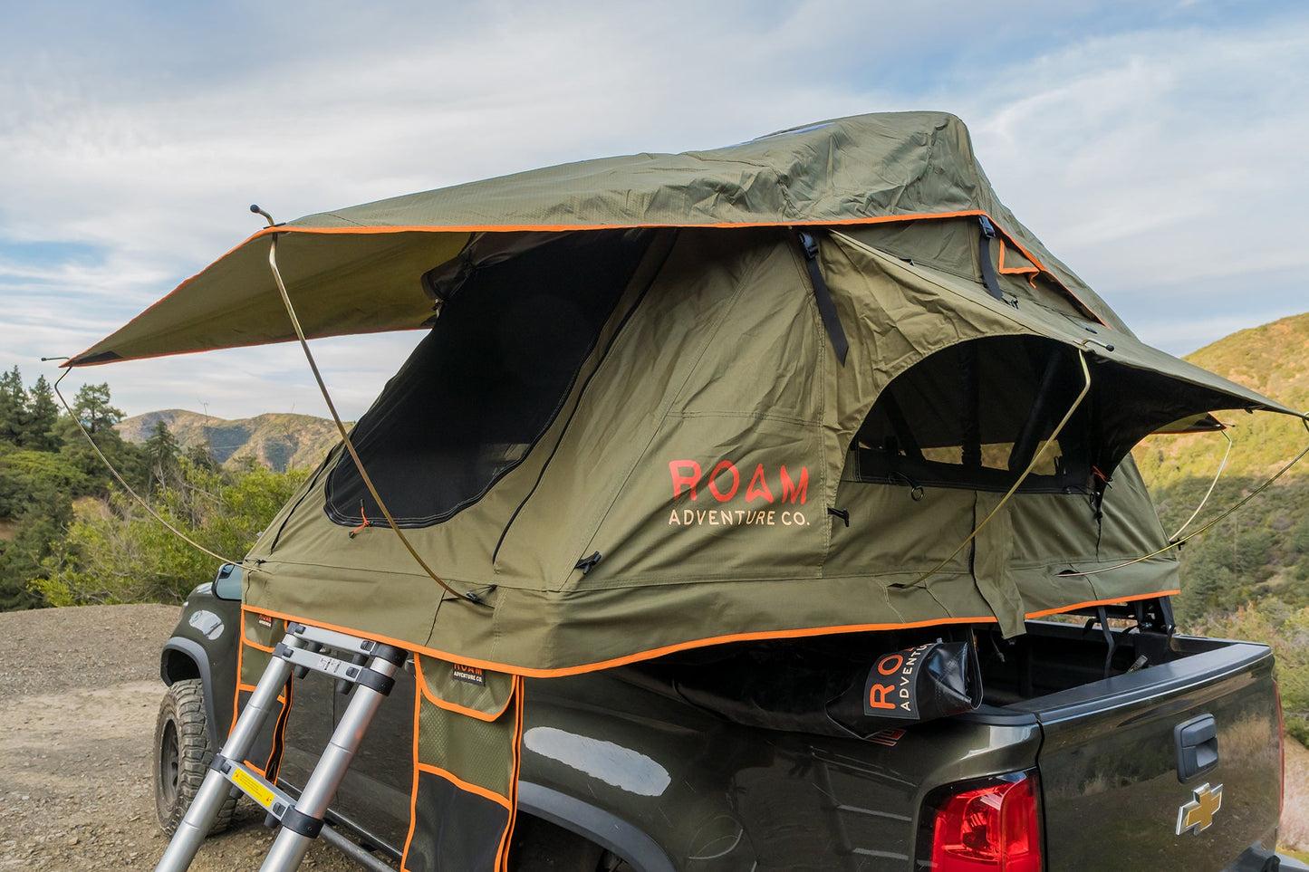 The Vagabond Lite Rooftop Tent by ROAM Adventure Co.