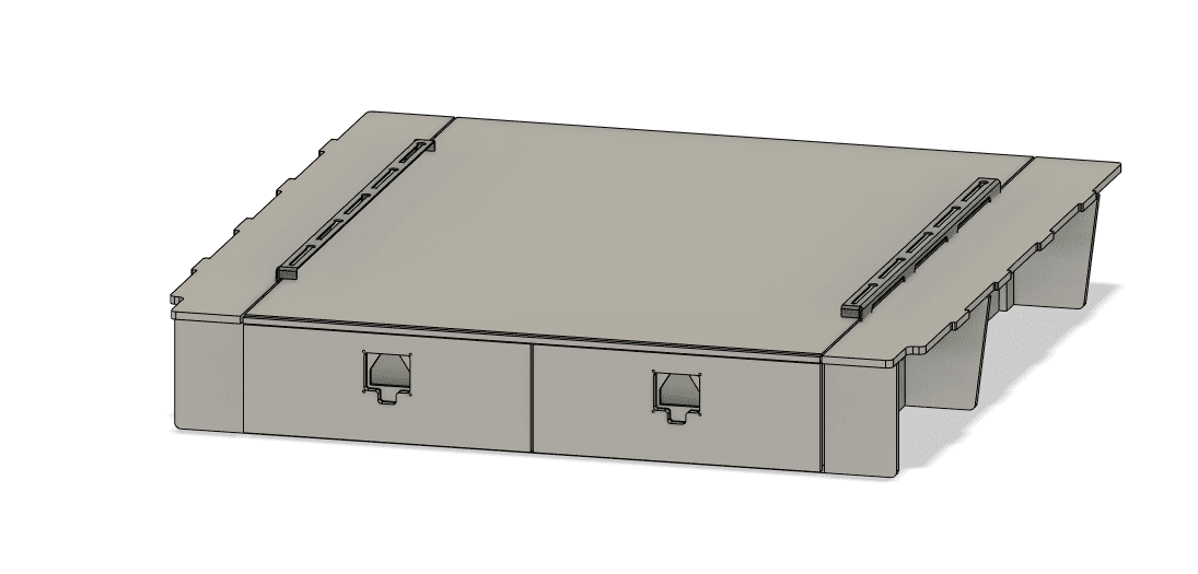 SHW Jeep Gladiator Composite Drawer System