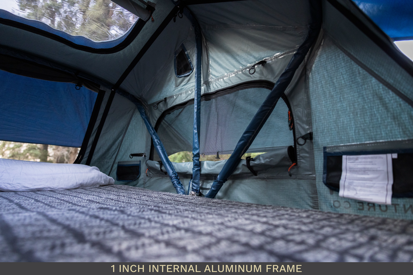 The Vagabond Lite Rooftop Tent by ROAM Adventure Co.