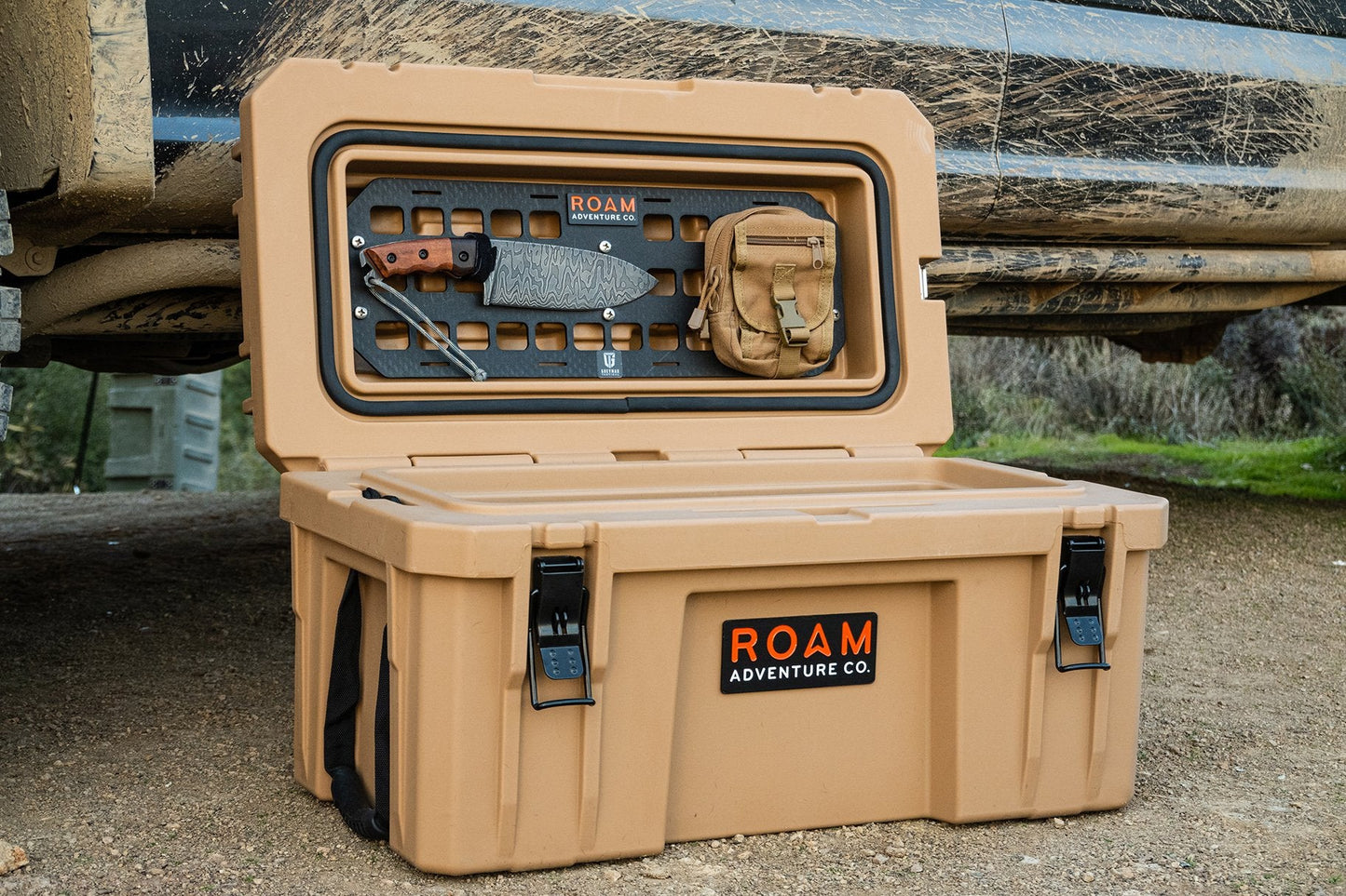 95L Rugged Case Molle Panel by ROAM Adventure Co.