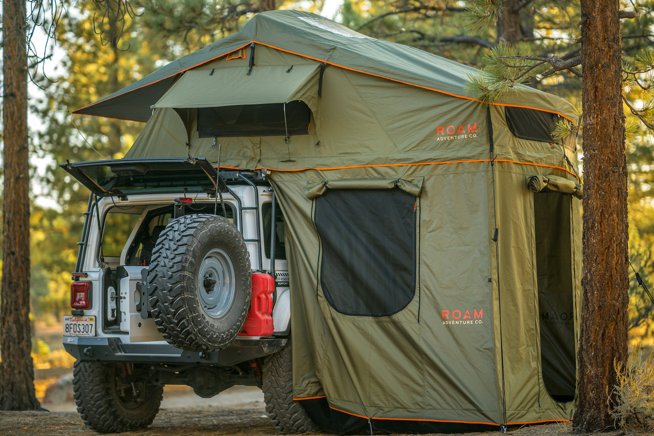 The Vagabond XL Rooftop Tent by ROAM Adventure Co.